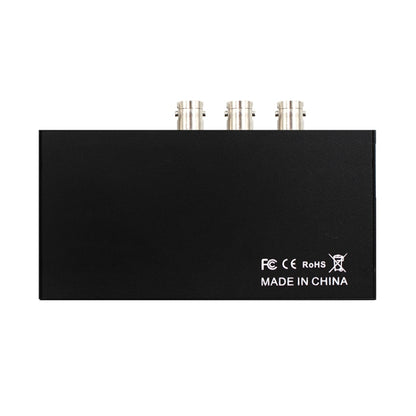 1 In 2 Out SD-SDI / HD-SDI / 3G-SDI Distribution Amplifier Video SDI Splitter, 1 In 2 Out