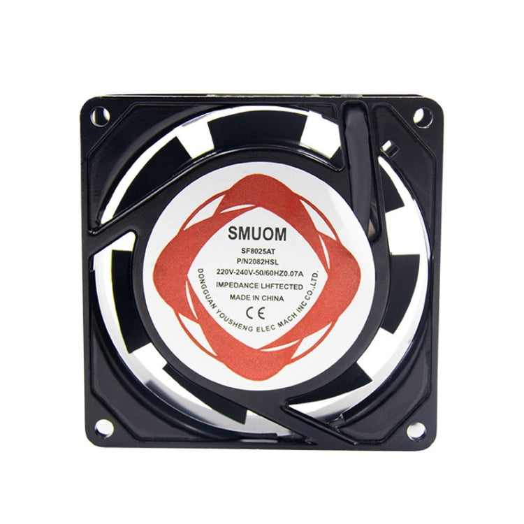 8cm Silent Chassis Cabinet Cooling Fan, SMUOM SF8025AT 220V Oil Bearing, SMUOM SF8025AT 220V Double Ball Bearing, SMUOM SF8025AT 110V Oil Bearing, SMUOM SF8025AT 110V Double Ball Bearing