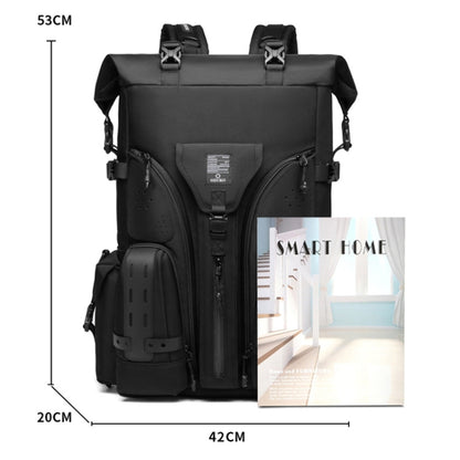 Ozuko 9631 Waterproof Outdoor Backpack Large Capacity Travel Baseball Bag