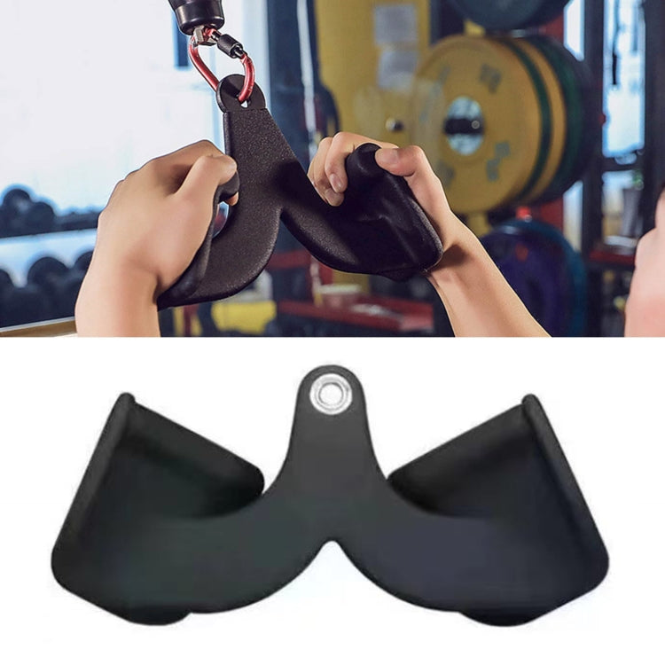 V-shaped Handles Attachments for Pulley and Lat Pulldown Machines, 5 In 1, 8 In 1, No. 1 Opposite, No. 2 Outgoing, No. 6 Biceps Up Pull, No. 7 Triceps Up Pull, No. 8 Triceps Down Pull