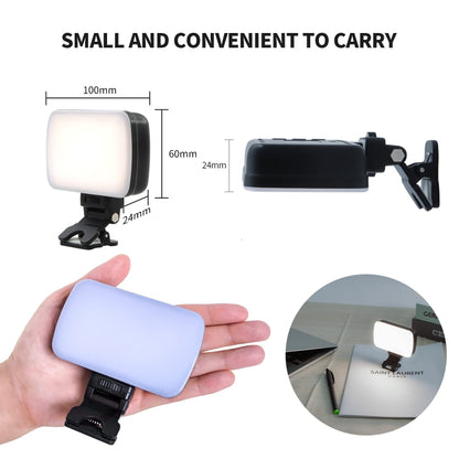 BL01 Rechargeable Video Conference Lighting With Three Color Temperature Stepless Dimming, Style 1