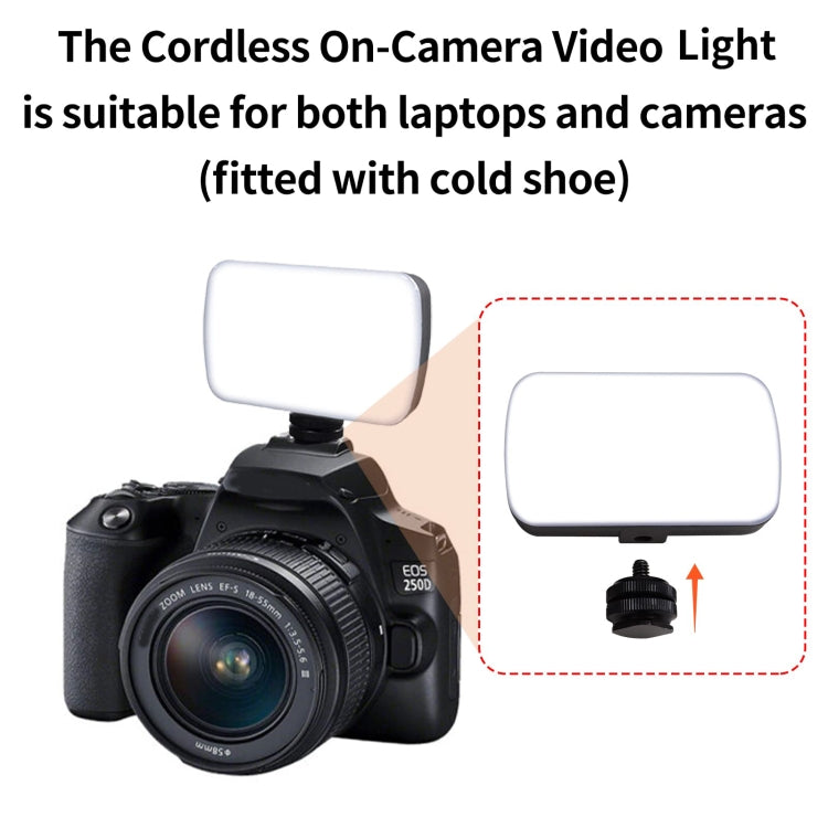 BL01 Rechargeable Video Conference Lighting With Three Color Temperature Stepless Dimming, Style 1