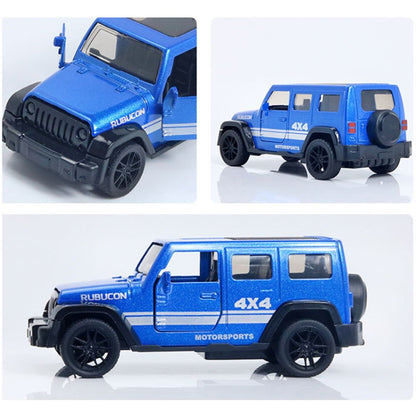 1:43 Alloy Car Model Off-road Car Two-door Pull-back Boy Car Toy, Off-road Car