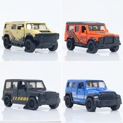 1:43 Alloy Car Model Off-road Car Two-door Pull-back Boy Car Toy, Off-road Car