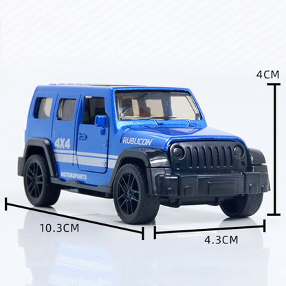 1:43 Alloy Car Model Off-road Car Two-door Pull-back Boy Car Toy, Off-road Car