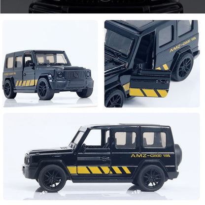1:43 Alloy Car Model Off-road Car Two-door Pull-back Boy Car Toy, Off-road Car
