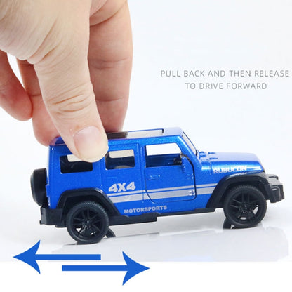 1:43 Alloy Car Model Off-road Car Two-door Pull-back Boy Car Toy, Off-road Car