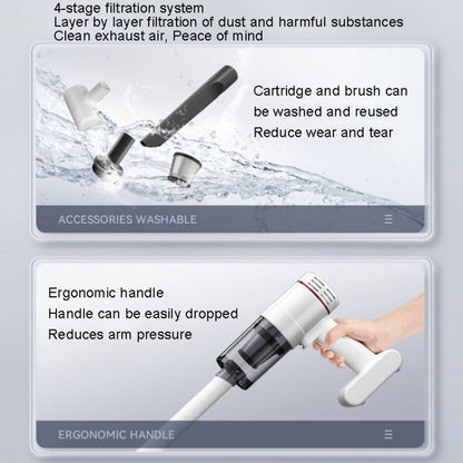 Wireless Handheld Car Brushless Vacuum Cleaner, LT-116C Basic, LT-116C Basic+Metal Filter, LT-116C Basic+Metal Filter+Cloth Bag, LT-116EG Luxury, LT-116CG Luxury+Metal Filter+Large Floor Brush+Cloth Bag