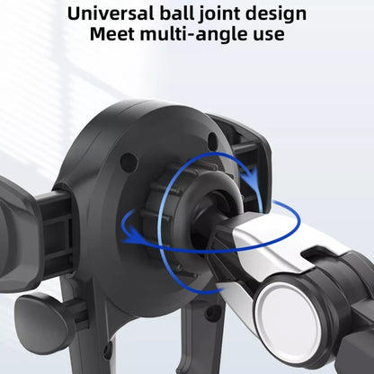 ZJ137 Suction Cup Car Phone Holder 2 In 1 Number Plate Phone Stand Truck Phone Mount, ZJ137 Black