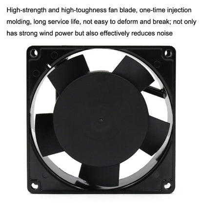 9cm Silent Chassis Cabinet Heat Dissipation Fan, 220V Oil Bearing, 220V Double Ball Bearing