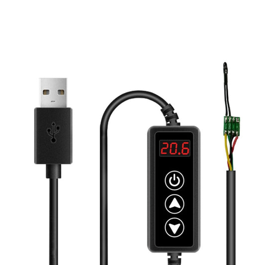W-3301 Intelligent Digital Display Thermostat Pet Heating Pad Milk Warmer Thermostat Controller, W-3301