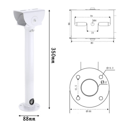 Monitoring Aluminum Alloy Bracket Indoor And Outdoor Universal 35cm Hanging Camera Bracket, 35cm
