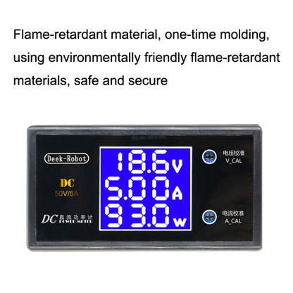 Digital 250W Power Meter Digital Display Multi-function Detector Voltmeter, 5A, 10A