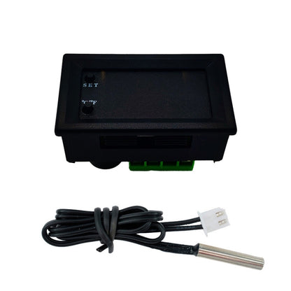 W2809 Digital Display Dual Display Thermostat Hatching Pet House Intelligent Waterproof NTC Temperature Control Instrument, W2809