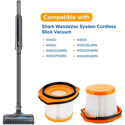 For Shark WS620 WS630 WS632 Vacuum Cleaner Filter Replacement Parts, Filter