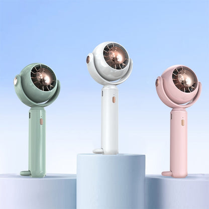 YL-005 Small Outdoor Handheld Fan with Carabiner Desktop Portable Mini Fan, YL-005 (Pink), YL-005 (White), YL-005 (Green)