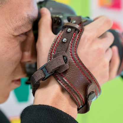 SLR Camera Wrist Strap Camera Anti-drop Microfiber Leather Wrist Strap