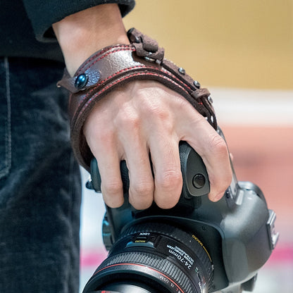 SLR Camera Wrist Strap Camera Anti-drop Microfiber Leather Wrist Strap