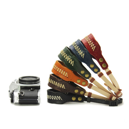 Vintage Leather SLR Wristband Anti-drop Camera Wrist Strap without Camera