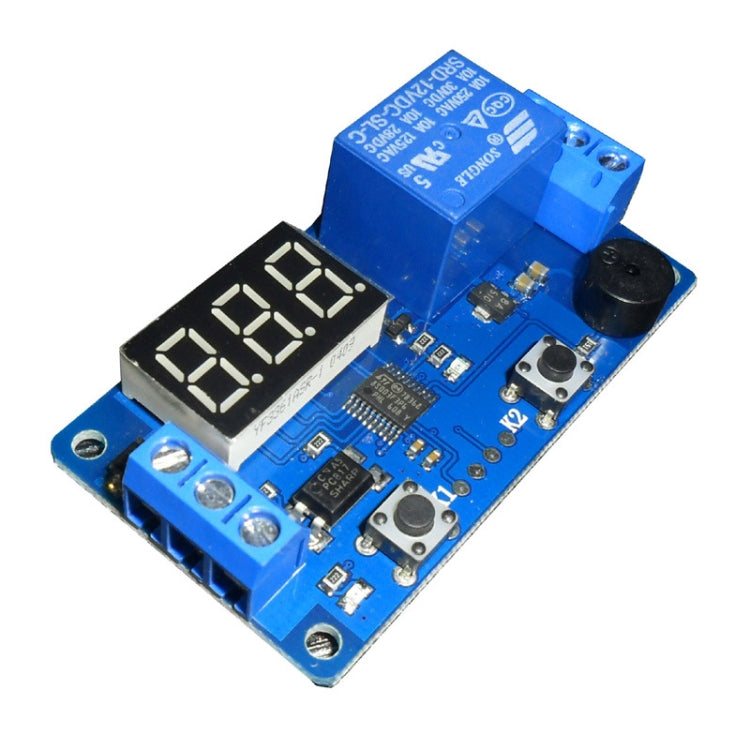 DK-C-01 Car Programmable Timing LCD Digital Display Relay Module Can Control DC AC Delay Relay, 220V