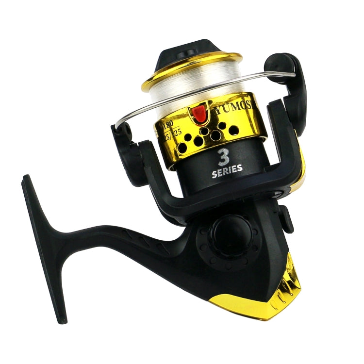 YUMOSHI JL200 Spinning Reel With Line, With Line(Electroplated Green), With Line(Electroplated Blue), With Line(Electroplated Yellow), With Line(Electroplated Red), With Line(Electroplated Silver)
