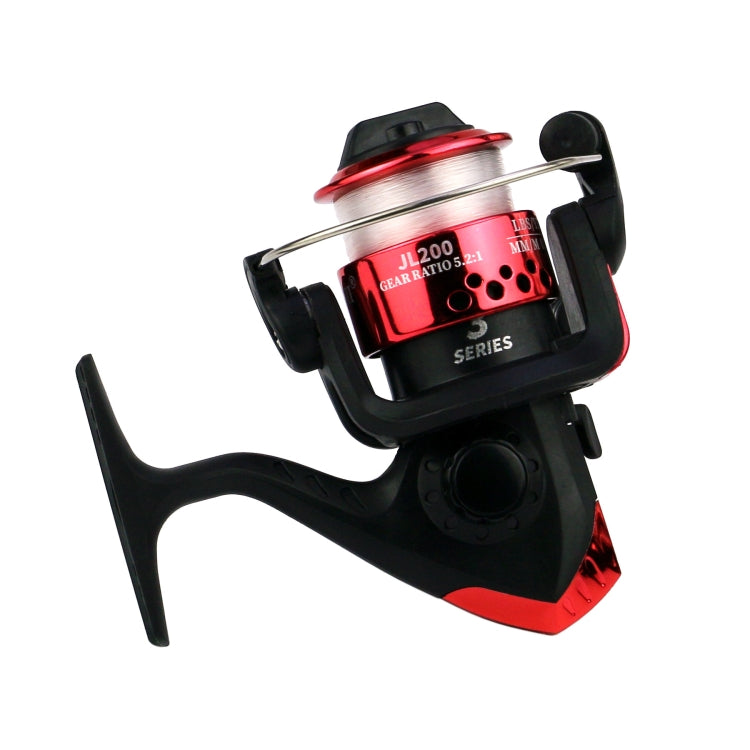 YUMOSHI JL200 Spinning Reel With Line, With Line(Electroplated Green), With Line(Electroplated Blue), With Line(Electroplated Yellow), With Line(Electroplated Red), With Line(Electroplated Silver)