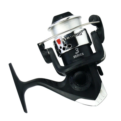 YUMOSHI JL200 Spinning Reel With Line, With Line(Electroplated Green), With Line(Electroplated Blue), With Line(Electroplated Yellow), With Line(Electroplated Red), With Line(Electroplated Silver)