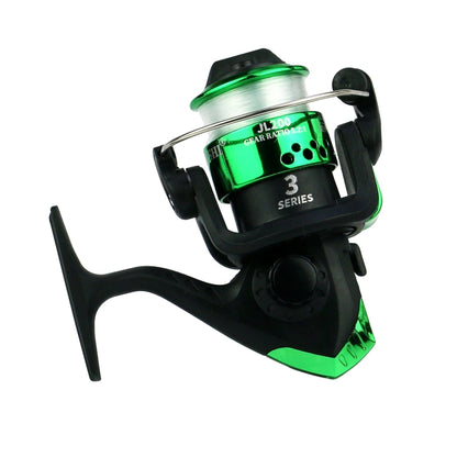 YUMOSHI JL200 Spinning Reel With Line, With Line(Electroplated Green), With Line(Electroplated Blue), With Line(Electroplated Yellow), With Line(Electroplated Red), With Line(Electroplated Silver)