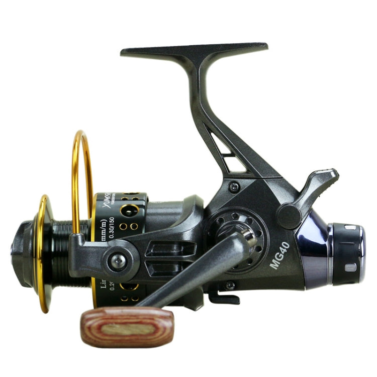 Double Unloading Metal Head Front and Rear Brake Fishing Reel, YUMOSHI MG30, YUMOSHI MG40, YUMOSHI MG50, YUMOSHI MG60