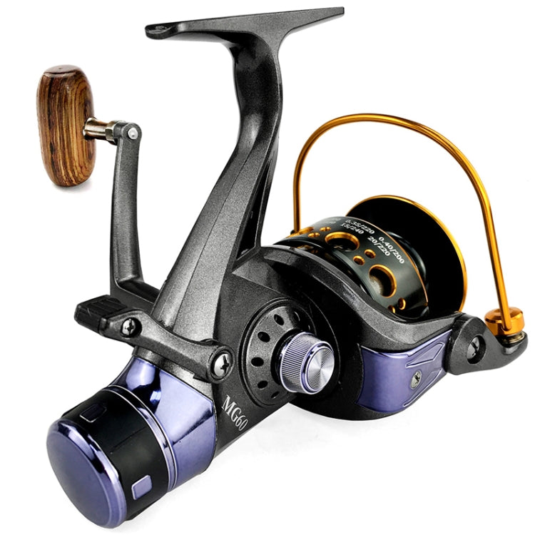 Double Unloading Metal Head Front and Rear Brake Fishing Reel, YUMOSHI MG30, YUMOSHI MG40, YUMOSHI MG50, YUMOSHI MG60