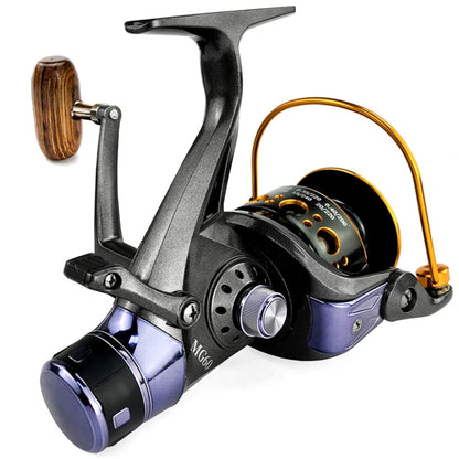 Double Unloading Metal Head Front and Rear Brake Fishing Reel, YUMOSHI MG30, YUMOSHI MG40, YUMOSHI MG50, YUMOSHI MG60