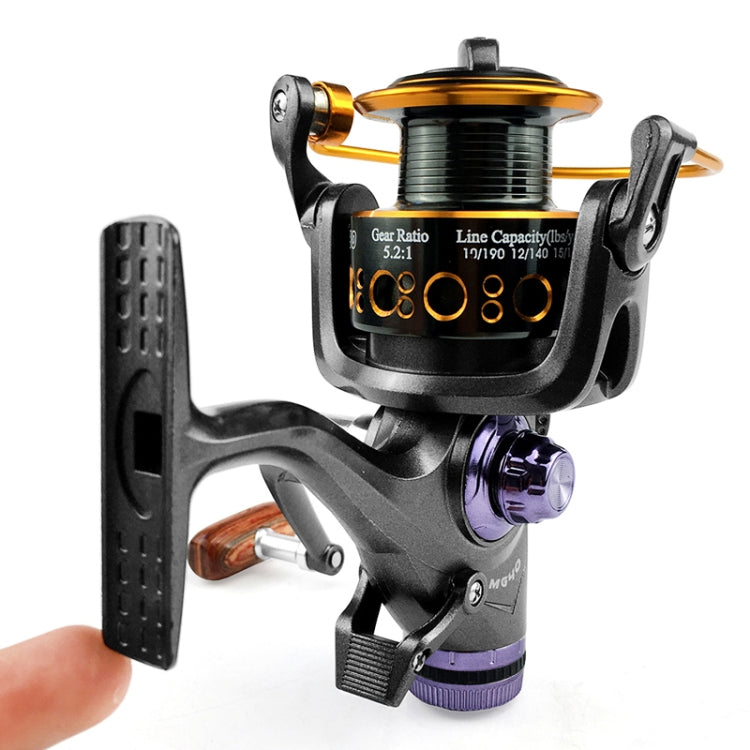 Double Unloading Metal Head Front and Rear Brake Fishing Reel, YUMOSHI MG30, YUMOSHI MG40, YUMOSHI MG50, YUMOSHI MG60