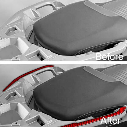 For 2021-2023 BMW C400X 2pcs /Set Rear Handrail Stickers