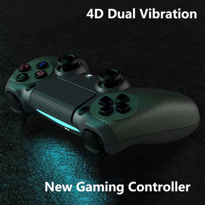 KM048 For PS4 Bluetooth Wireless Gamepad Controller 4.0 With Light Bar, KM048 (Vitality Orange), KM048 (Rose Pink), KM048 (Lemon Yellow), KM048 (Mountain Blue), KM048 (Battle Gray), KM048 (Elegant Silver), KM048 (Elegant White), KM048 (Mint Green)     ...