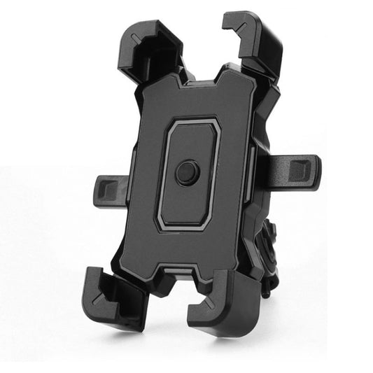 Electric Bike Motorcycle Bicycle Riding Shockproof Navigation Bracket, Black For Handlebar