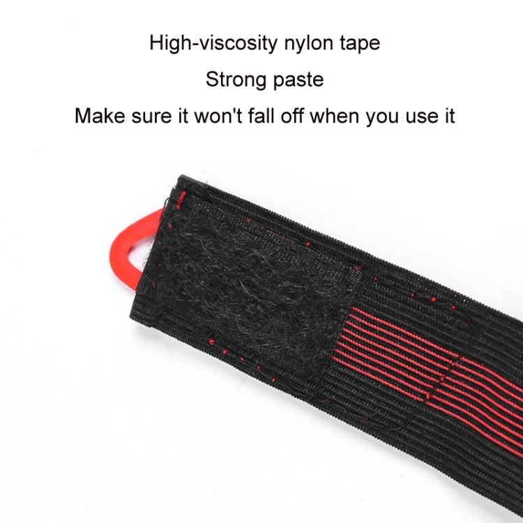 10pcs Mountain Bike Trouser Belt Cycling Trousers Leggings Tie, Random Color Delivery