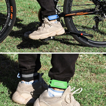 10pcs Mountain Bike Trouser Belt Cycling Trousers Leggings Tie, Random Color Delivery