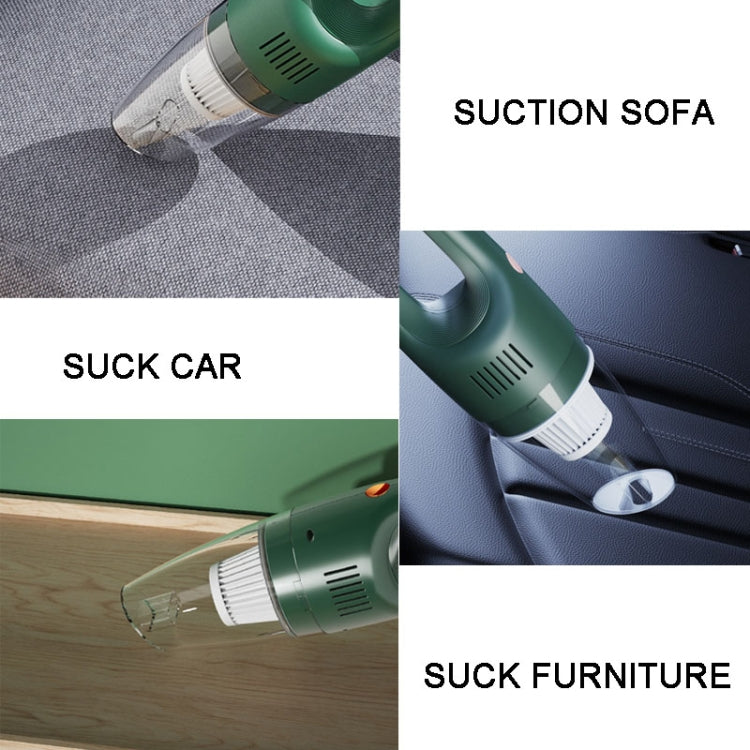 SUITU ST-6612C 5000pa 120W Wireless Car Vacuum Cleaner Handheld High Power Dust Suction Machine, Wireless