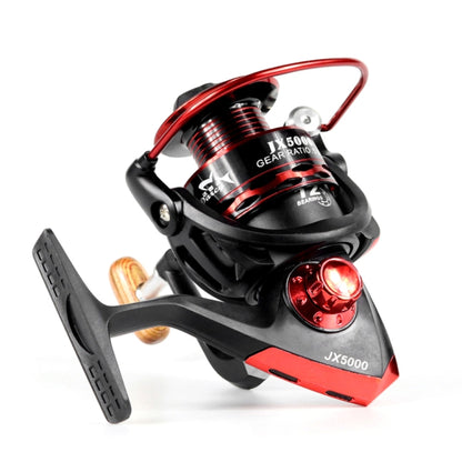 Wooden Handlebar Metal Head Fishing Reel Spinning Wheel, YUMOSHI JX1000, YUMOSHI JX2000, YUMOSHI JX3000, YUMOSHI JX4000, YUMOSHI JX5000, YUMOSHI JX6000, YUMOSHI JX7000