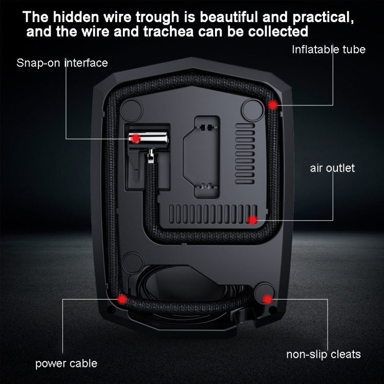 SUITU  ST-5002 DC 12V Car Air Compressor Tire Inflator 150 PSI Auto Air Pump, Pointer Model, Digital Display Model, Pointer Model+Toolbox, Digital Display Model+Toolbox
