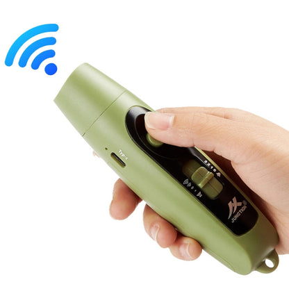 JUNCTION USB Charging High Decibel Traffic Command Outdoor Training Whistle with Lighting Function, (Black), (Green), (Red), (Blue), (Yellow)