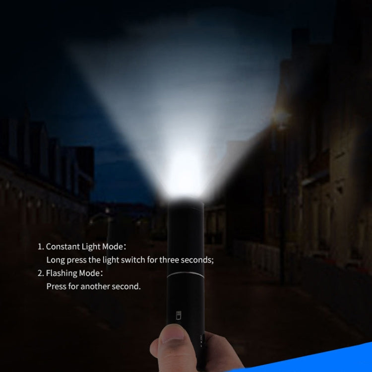 H11 Rechargeable Traffic Command Training Electronic Whistle with Lighting Function, CN Plug, H11 (Black)