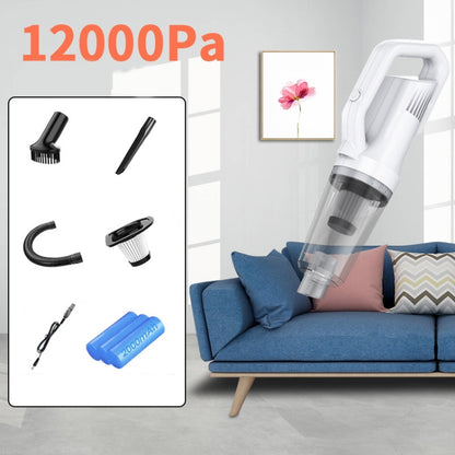 SUITU  ST-6101 120W 35500rpm Cordless Car Vacuum Cleaner,Spec:, Basic 2 Section 7.4V, Upgraded 3 Section 11.1V, Deluxe 3 Section 11.1V