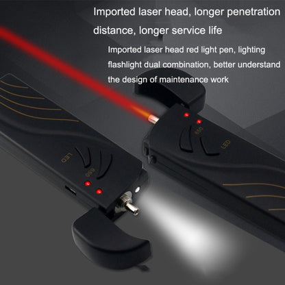 TL-B3-L15 10KM-15KM Mini Rechargeable Fiber Optical Red Light Sources Test Pen Clamshell Light Pen, 10KM-15KM