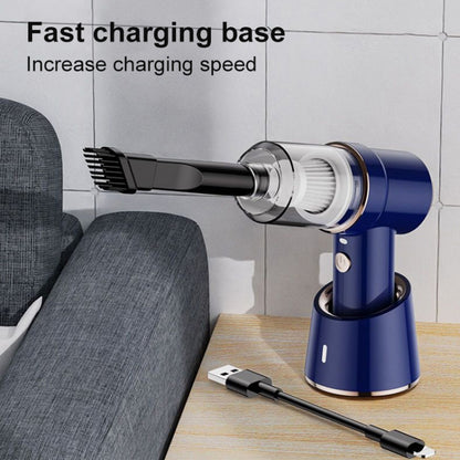 SUITU  ST-6638 Car Wireless Vacuum Cleaner Suction and Blower Integrated With Light ,Spec:, Basic Type-A Charge, Luxury  Type-A Charge, Top Version Type-C