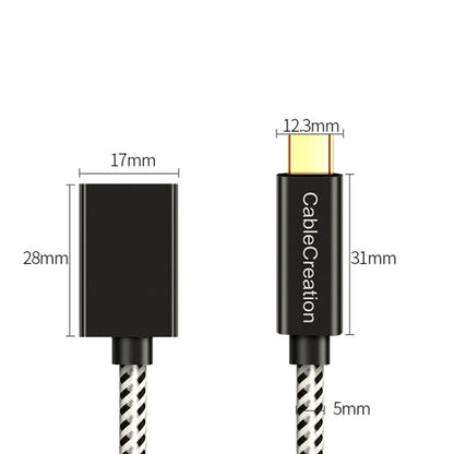 Type-C / USB-C Male to Female Extension Cable Computer Phone Charging Cable, CC0316 0.3m, CC0316 0.5m, CC0316 1m