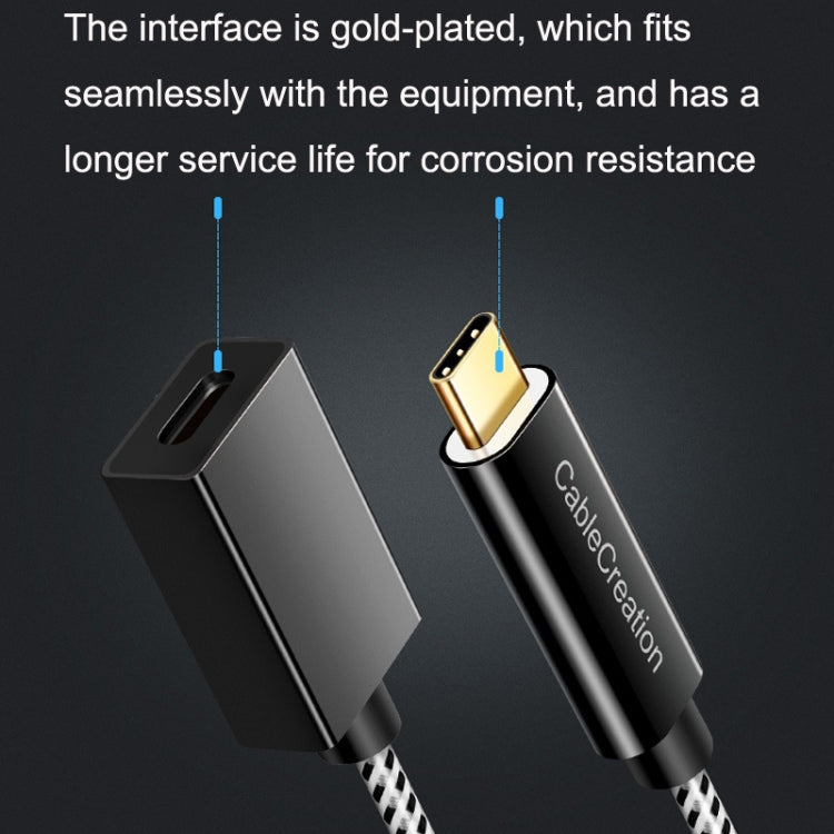 Type-C / USB-C Male to Female Extension Cable Computer Phone Charging Cable, CC0316 0.3m, CC0316 0.5m, CC0316 1m