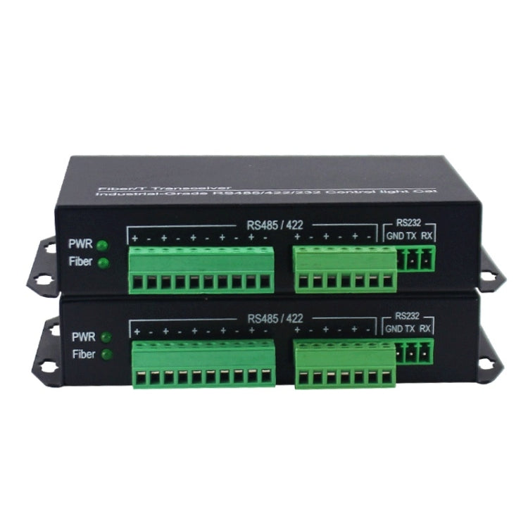 1pair YH-VD48508 SC 8-way Bidirectional Data Network Optical Transceiver Fiber Optic Transceiver, 8-way Optical Transceiver