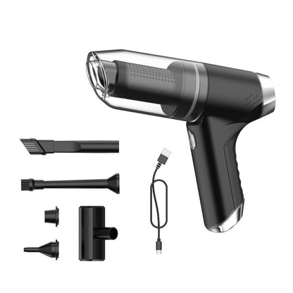 SUITU ST-6671 Wireless Car Vacuum Cleaner Small Handheld Blowing and Suction Dual Use, Style:, Basic Model Black, Basic Model White, Basic Model Black+Floor Brush, Basic Model White+Floor Brush, Brushless Silver Gray, Brushless Dark Green