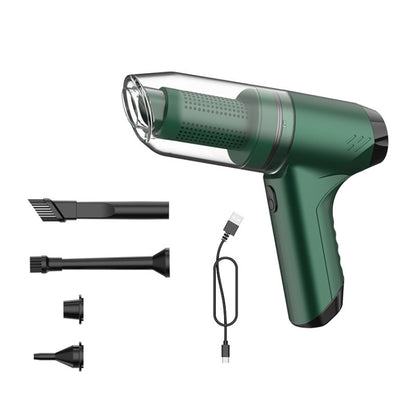 SUITU ST-6671 Wireless Car Vacuum Cleaner Small Handheld Blowing and Suction Dual Use, Style:, Basic Model Black, Basic Model White, Basic Model Black+Floor Brush, Basic Model White+Floor Brush, Brushless Silver Gray, Brushless Dark Green